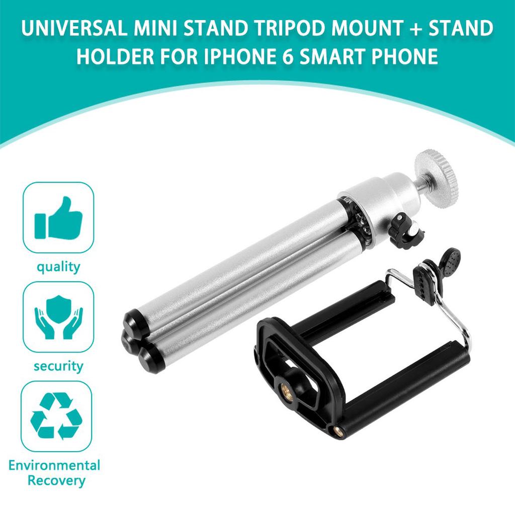 Buy Universal Mini Stand Tripod Mount + Stand Holder for iPhone 6 Smart ...