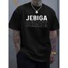 Sommer Neues Mode Straßen-Casual Z-Buchstaben-Print Bequem Weich Rundhals Herren-T-Shirt