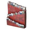 Christmas Countdown Calendar 25 Houses Sturdy Wood Bright Colors Christmas Advent Calendar for Kids