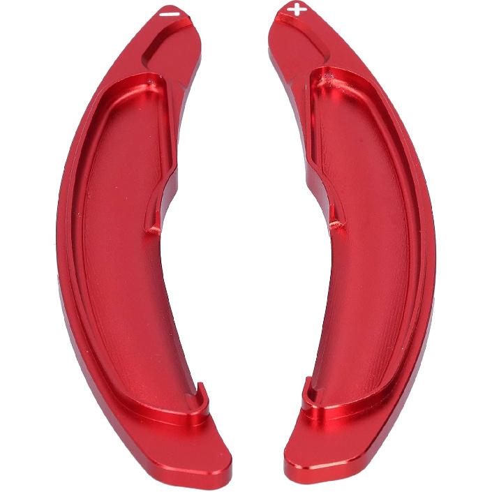 Acouto Paddle Shift Extend Cover,Steering Wheel Paddle Shifter Extension for Lancer Evo X 10 Outlander 2008‑2016