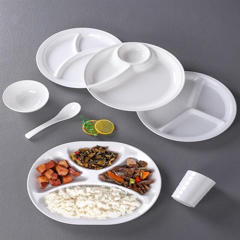 A5 Melamine Divided Canteen Plate
