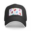 Rainbow Gummy Bears Candy Baseball Cap Beach Hat Ball Cap Sun Hats For WoUnisex Unisexs