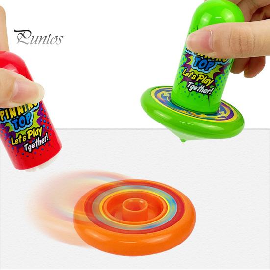 Fidget Kreisel 1 Stück/1 Set Kreisel Spielzeug mit Werfer Taschenformat Mehrschichtig Rotierend Fliegend Interaktiv Klassische Spielzeuge Jungen Mädchen Stapeln Party