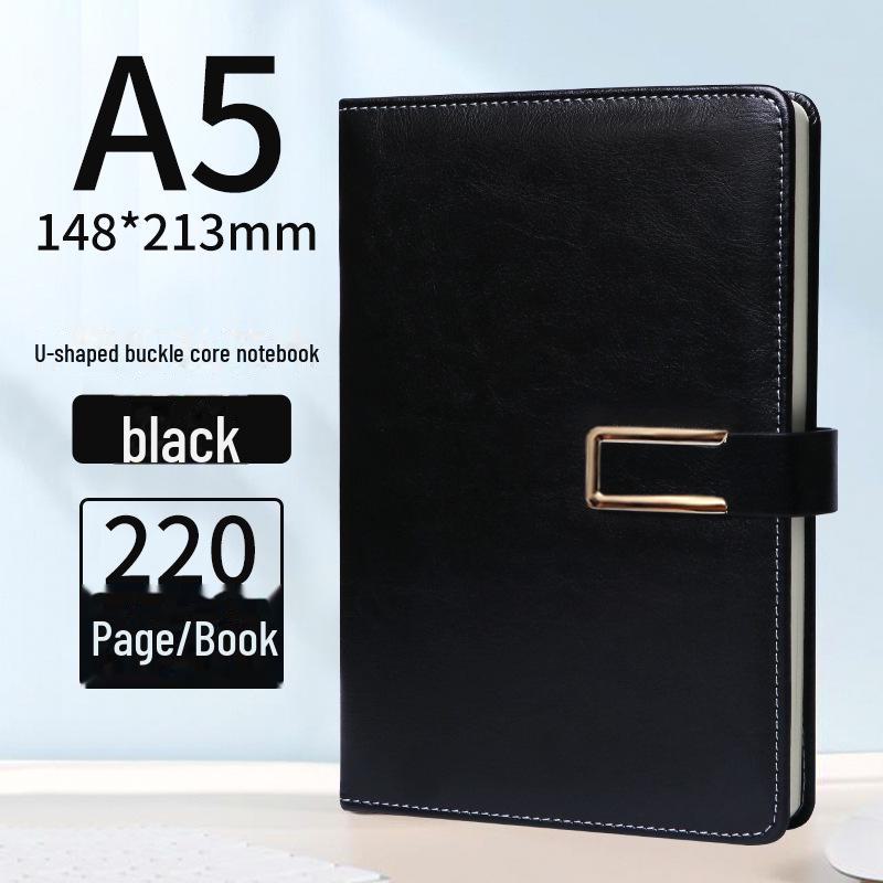 Customized A5 Thickened Notepad with Creative Buckle and Logo for Business