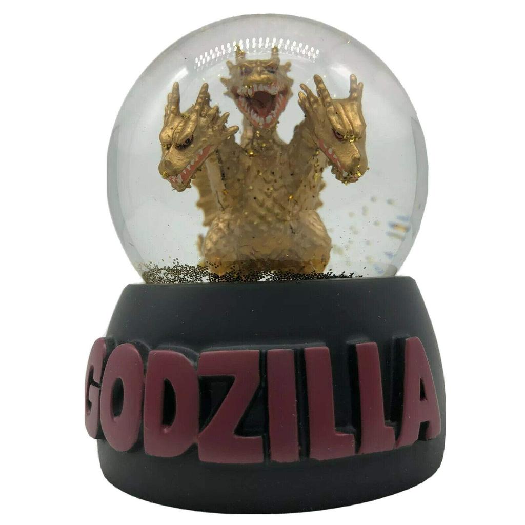 Four Cart Godzilla Snow Globe King Ghidorah