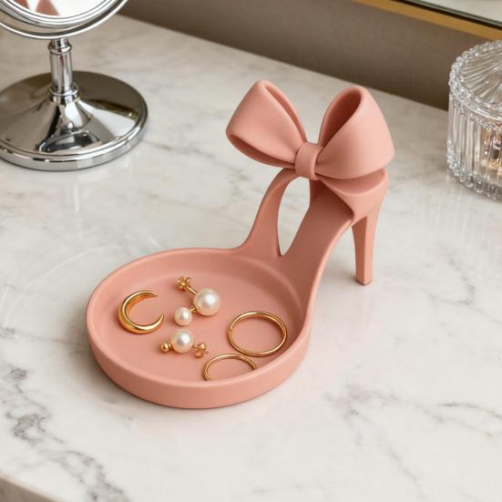 High Heel Jewelry Stand Stiletto Design Jewelry Holder Desktop Decorative Jewelry Organizer for Rings