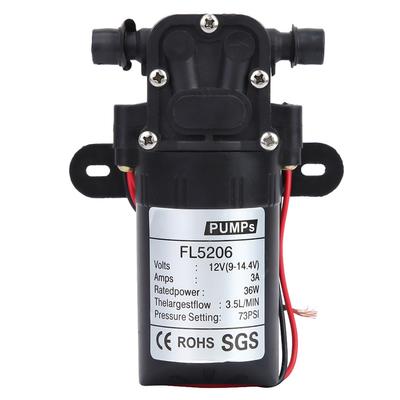 36W príslušenstvo k poľnohospodárskemu elektrickému membránovému vodnému čerpadlu s dvojitou rovnou rúrkou DC12V