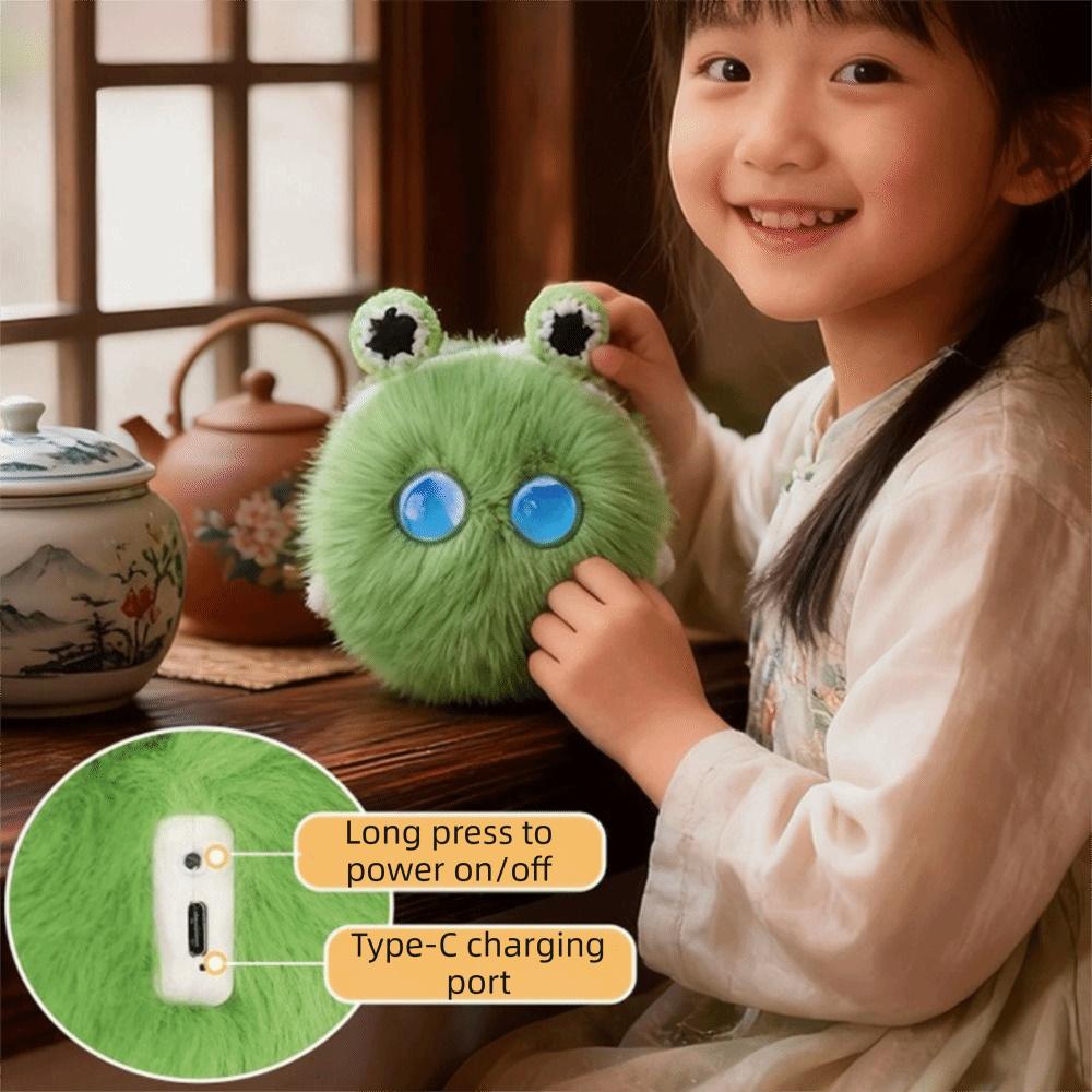 Interactive Talking AI Plush Companion Pendant Desk Buddy Plush Toy Birthday Present