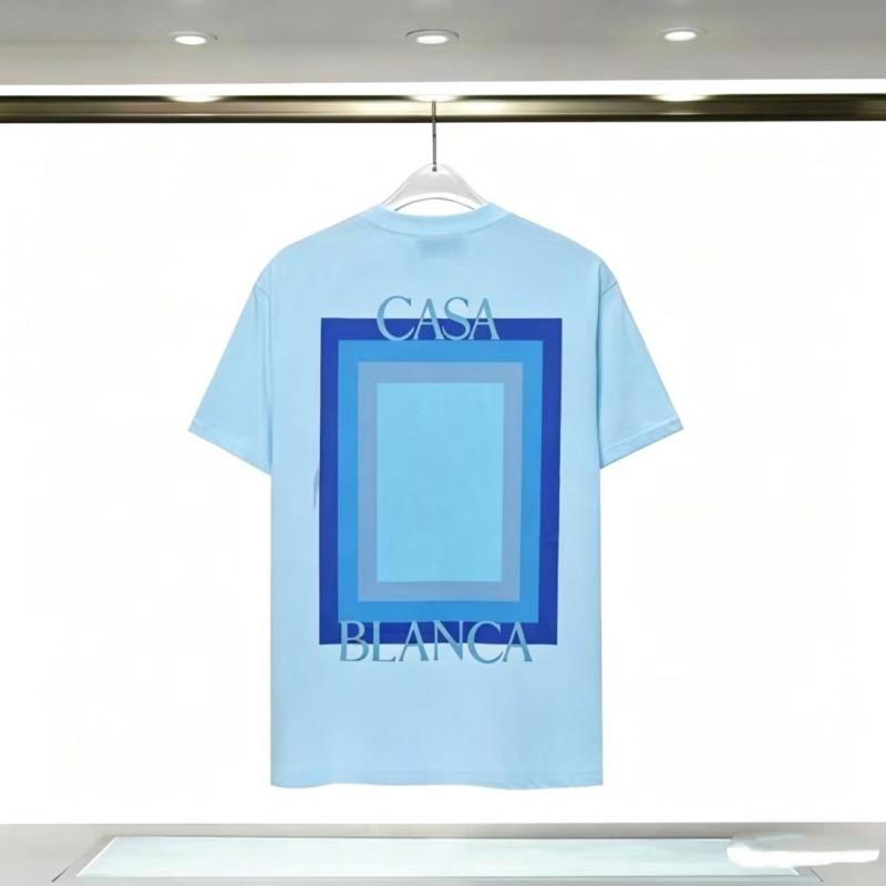 Unisex Cotton T-Shirt With Digital Print Letter Loose Fit Casual Wear