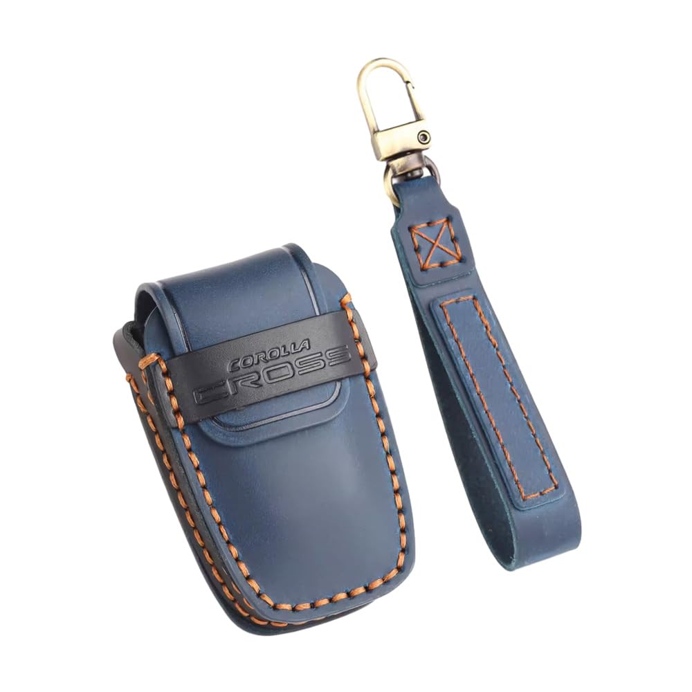 

Toyota Corolla Cross 10 Series 2021 Эксклюзивный чехол для ключей из натуральной кожи Кожаный чехол для ключей Брелок Чехол для смарт-ключа Чехол для ключей на заказ с COROLLA CROSS