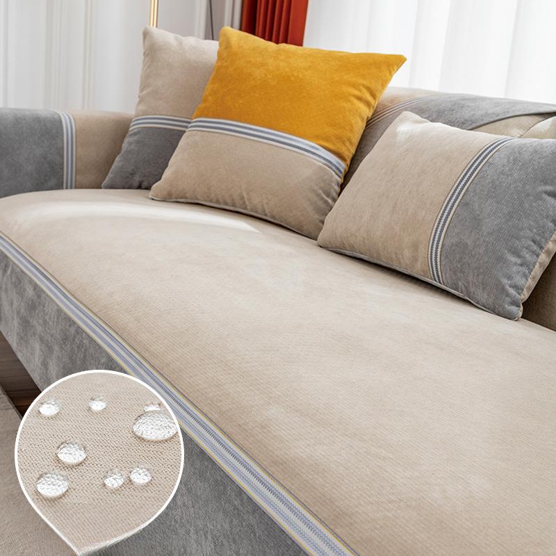 

Водонепроницаемая подушка для дивана, универсальная для всех сезонов, защита от кошачьих царапин, противоскользящий чехол, подушка для подгузника для домашних животных, полотенце на спинку 90*160cm