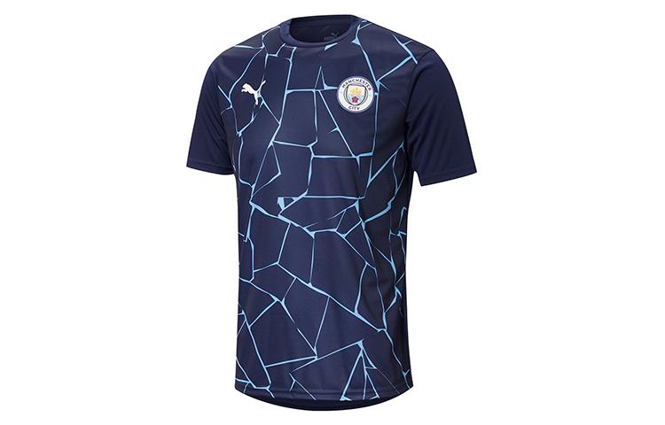 Мужская синяя футбольная форма PUMA, умеренный прямой крой, 758030-07 L
