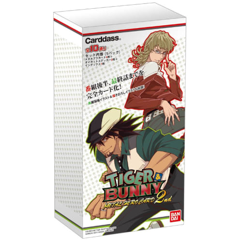 TIGER & BUNNY METAL HERO CARD 2nd Booster Pack (BOX)