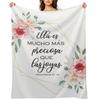 Spanish bible verse Proverbios 31:10 Throw Blanket blankets and throws christmas gifts Summer Beddings Summer Blankets