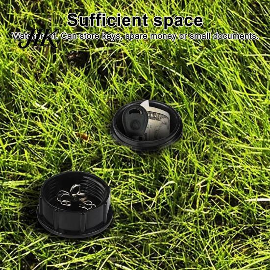Realistic Sprinkler Key Safe 1/2Pcs Box Waterproof Hider Look Easy Hiding Device Installation Secure Outdoor Storage Case Hidden Spare Holder