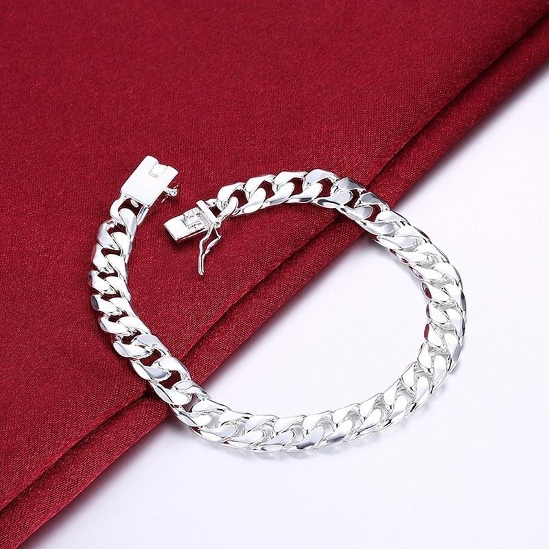 Pokovené módní šperky Náramky Bangles vodicí náramek s humří sponou