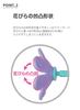 COCONORY Flower Teething Ring for Violet Wrist,