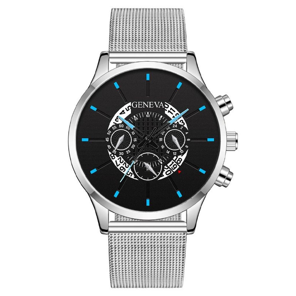 Men's Waterproof Luminous Running Alarm Clock Watch