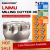 LNMU03 40/50/63/80/100mm Fast Feed Milling Cutter Head Turning Tool Holder for LNMU0303ZER Double-sided Fast Feed Milling Insert