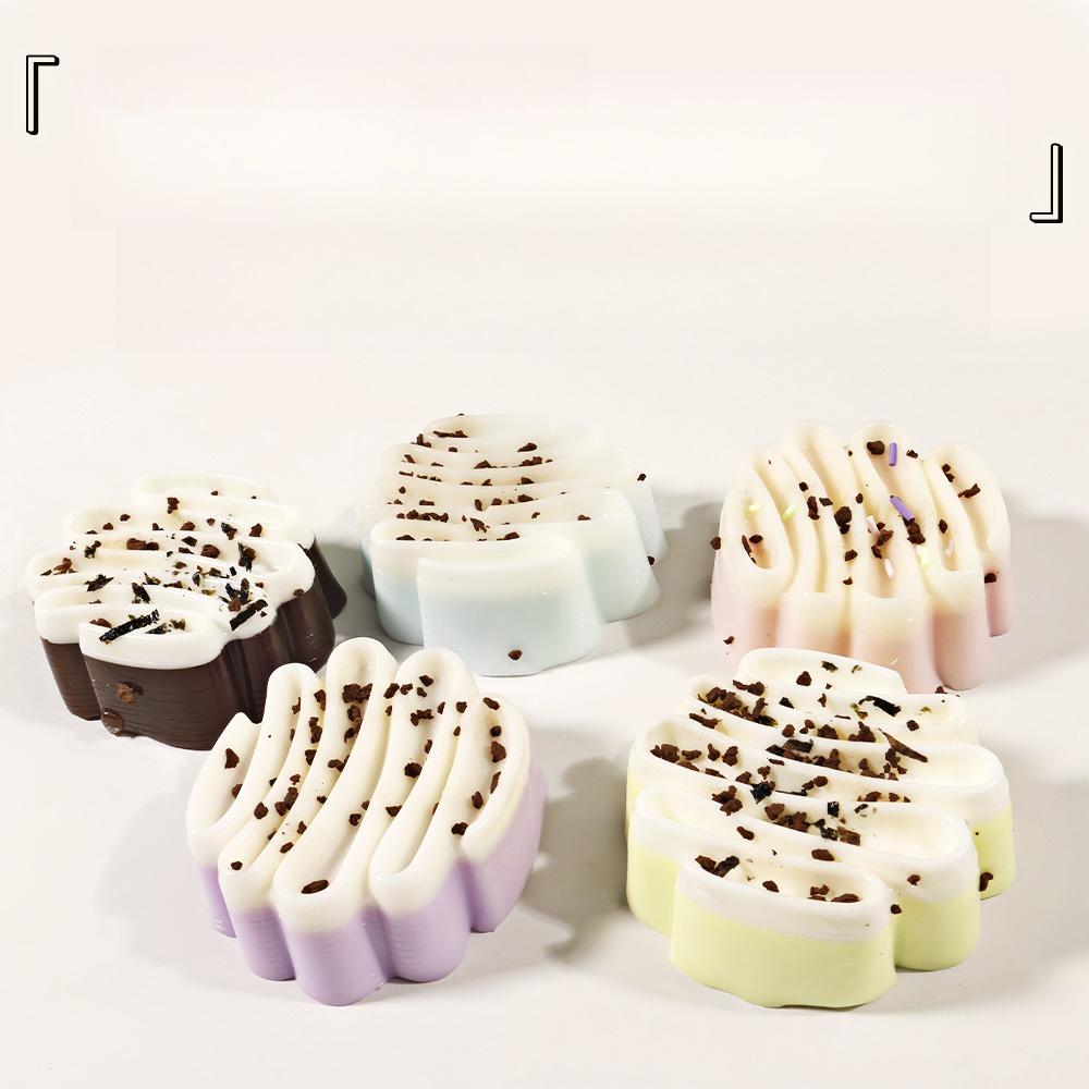 Soft Cream Tart Cake Squishy Slow Rebound Food Fidget Toy for Stress Relief