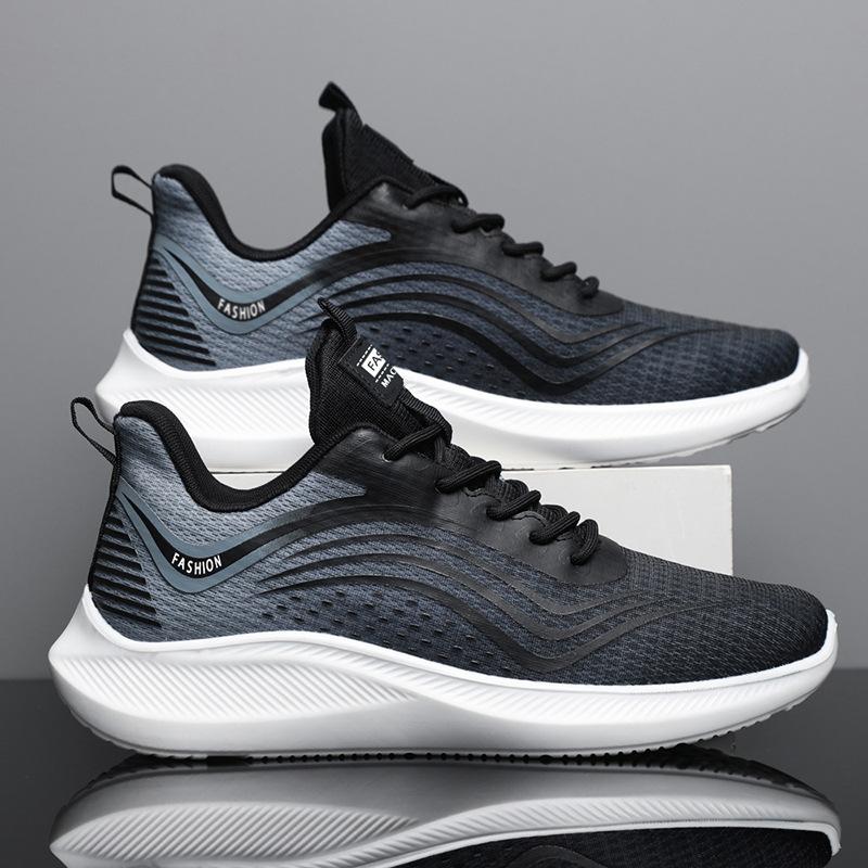

Мужская обувь 2025 новая мужская обувь сетчатая дышащая мягкая подошва спортивная обувь повседневная обувь мужские кроссовки 48