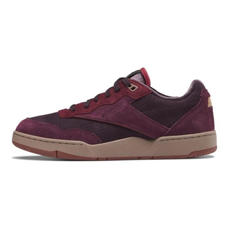 Кроссовки Reebok Club C 85 Унисекс Низкие Коричнево-Красные IE4102