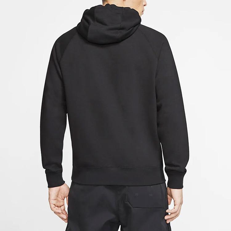 Nike Sportruházat Swoosh Pulóver Kapucnis Pulóver Férfi Felsők Fekete CJ4864-010