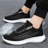 Men's Casual Sneakers Running Lightweight Mesh Breathable Sports Shoes Outdoor Cushioned Wear-Resistant Soft Trainers