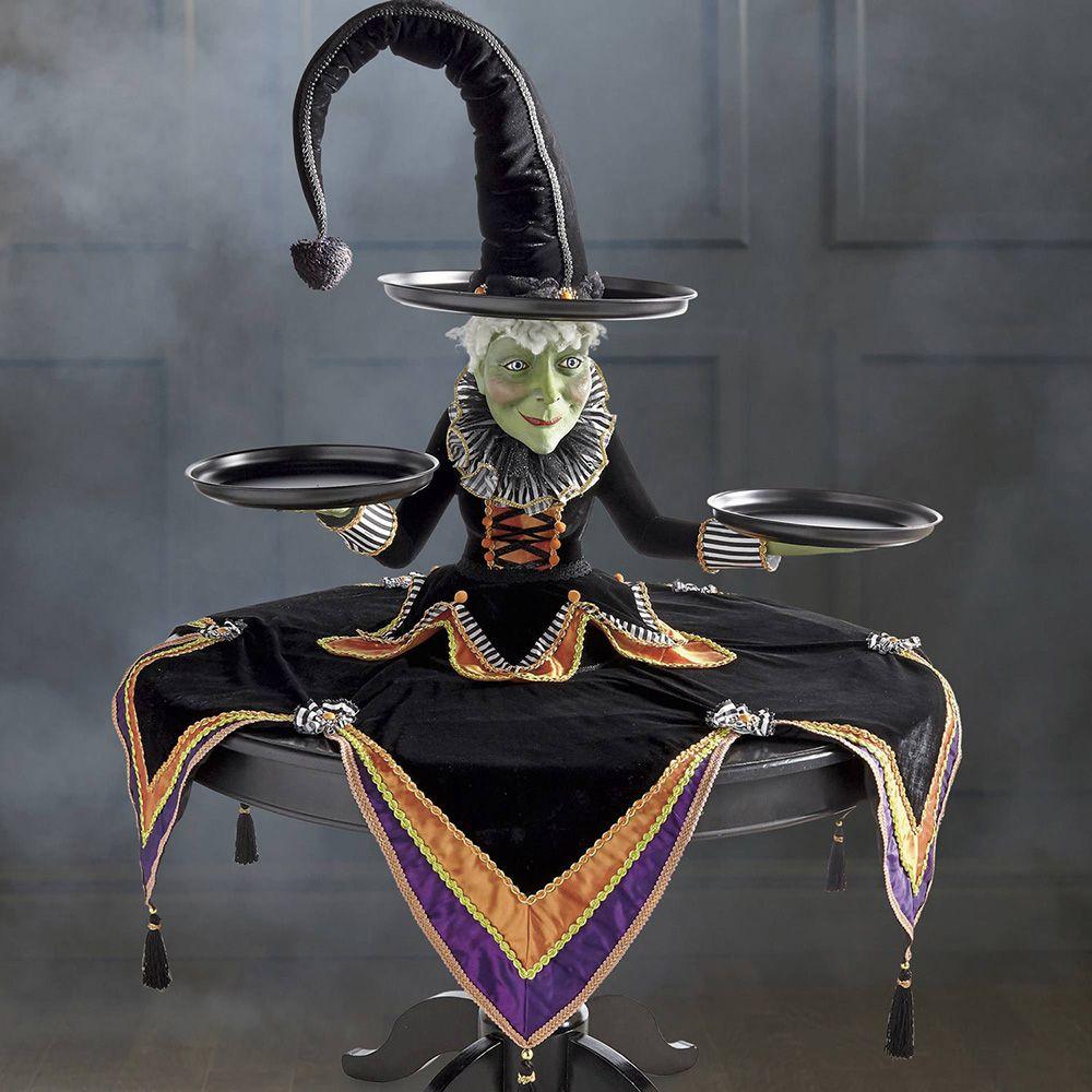 Dessert Plate Gifts Ornaments Home Decoration Stroage Rack Tabletop Server Witch Display Stand