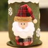Christmas Wine Bottle Cover Wine Bag Linen Christmas New Champagne Wine Bottle Cover Bottle Bag Dining Table Decoration