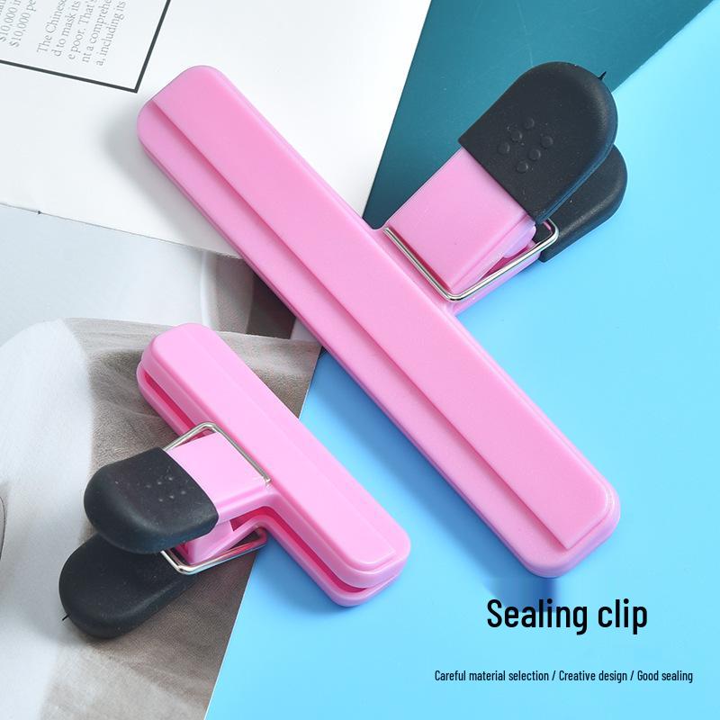 Moisture-Proof Food Bag Sealer Clips In Small and Large Sizes for Snacks, Tea, and Milk Powder