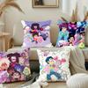S-Steven Universe Art Pillow Case Plush Fabric Soft Pillowcase Double Sided Print Cushion Cover Household Gifts