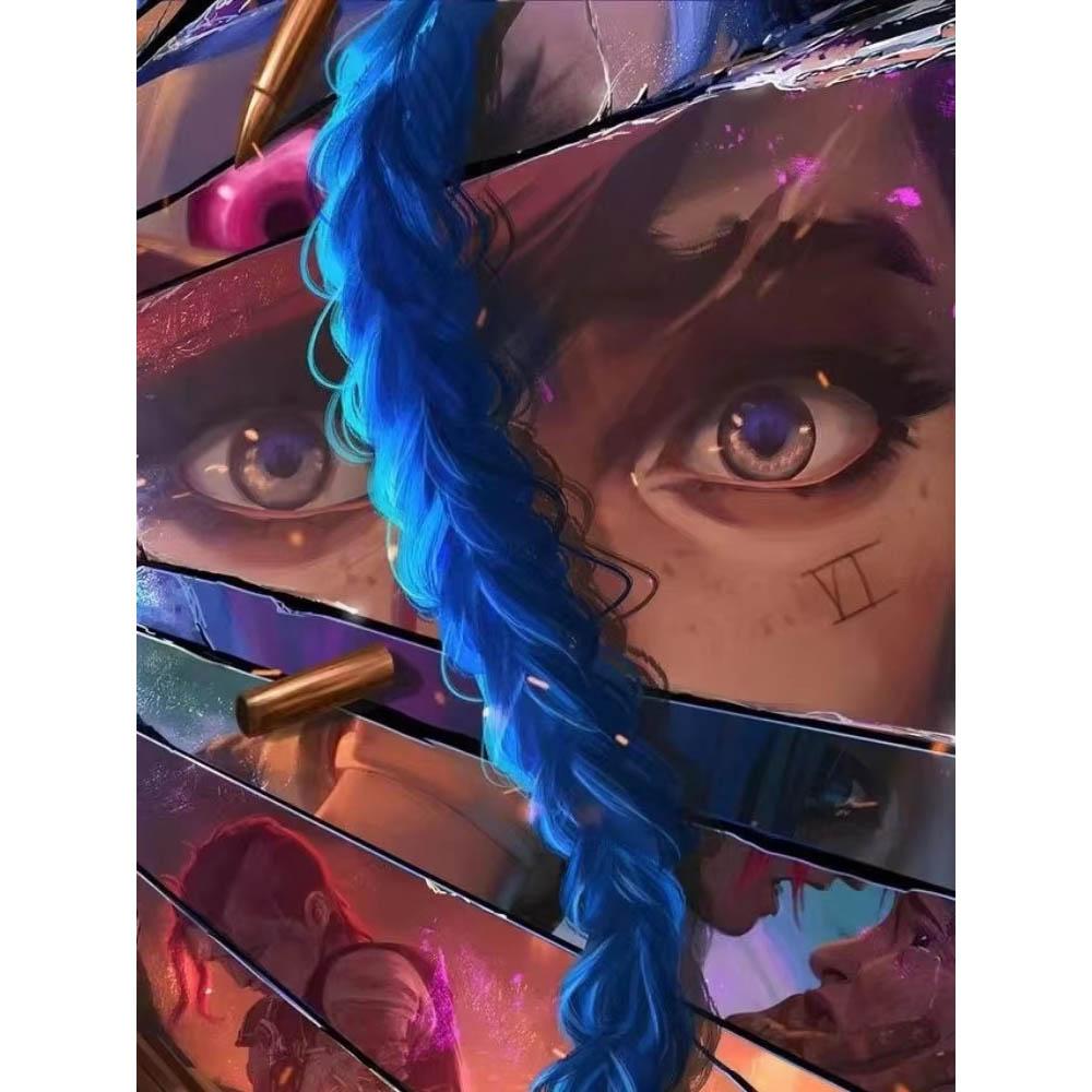 Diamond Painting Family Full Crystal Resin Diamond Dot Arts Anime Character Drill Embroidery Set Mosaic Painting Kits