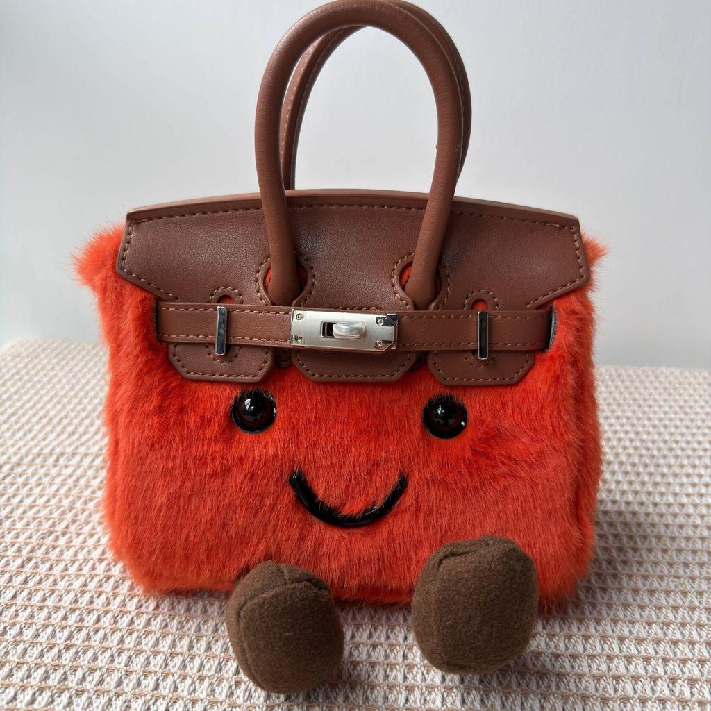 Jellycat Roztomilá nadýchaná platinová panenka Crossbody Elf Kabelka