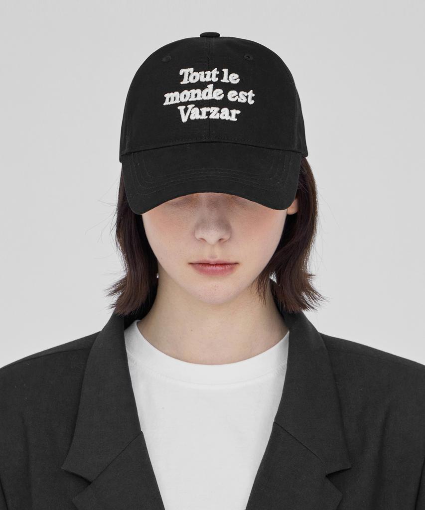 Bajal Tmv Lettering Ball Cap [Twill Black]