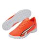 Puma Ultra Play TT 107226 2023 Ultra Size cm Men's Soccer/Futsal Shoes, Spring/Summer Colorway, Orange/Puma White/Blue Glimmer, 25.0