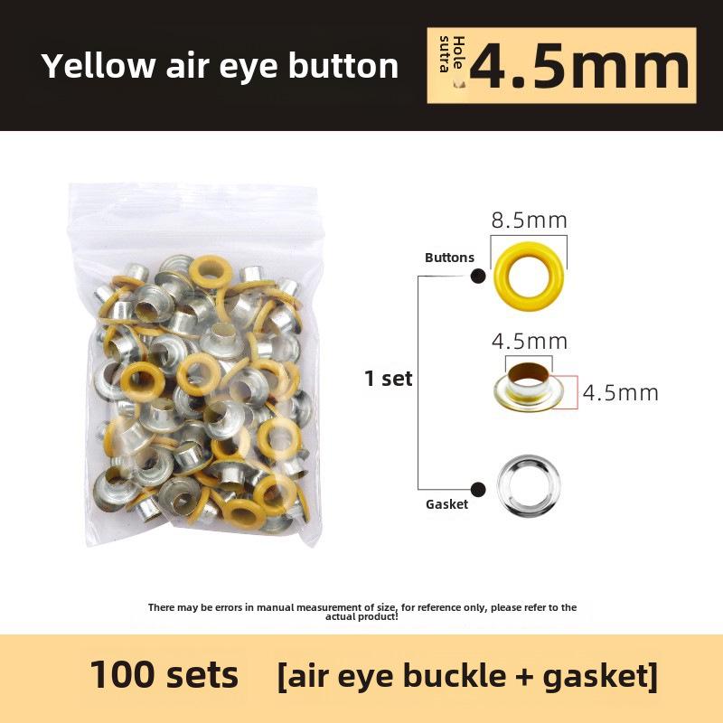 Heavy-Duty Manual Eyelet Punching Tool for DIY Projects.