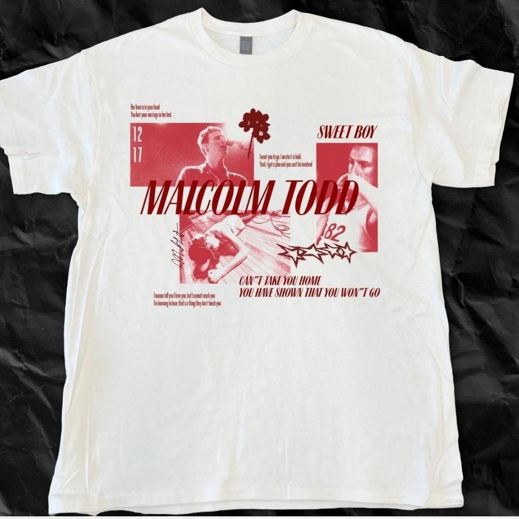 Malcolm Todd Sweet Boy Retro Graphic Unisex T-shirt S-5XL