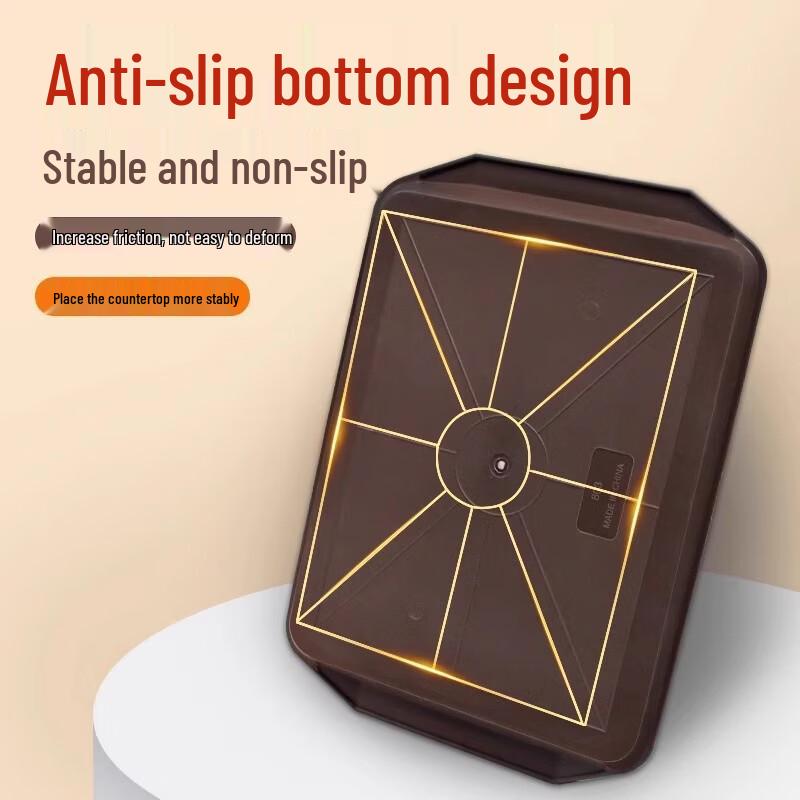 Commercial Thickened Non-Slip Plastic Serving Tray