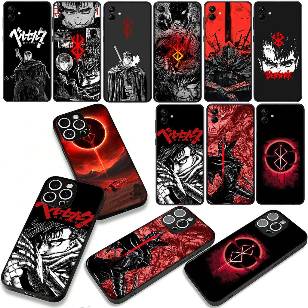Berserks Wallpaper Guts Cover Phone Case for Xiaomi Redmi 15C 15 A4 A5 9A 9T 10A 10C 9C NFC 14C Note 11 9 10 Pro 8T