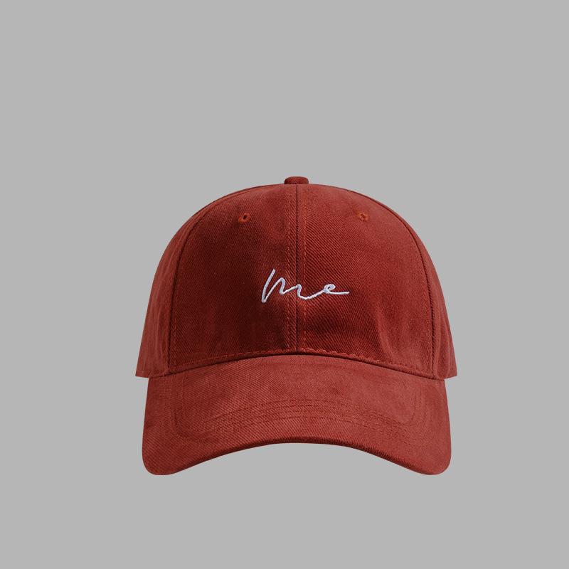 65cm Cross Embroidery Baseball Cap Women Versatile Face Casual Soft Top Sun Baseball Cap men