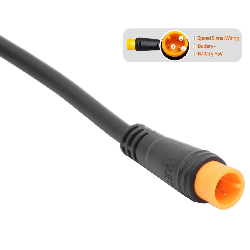 E-Bike Halbdrehgasgriff Rechtsgriff Gasgriff E-Bike Halbwasserdichter Stecker für Elektrorollerteil