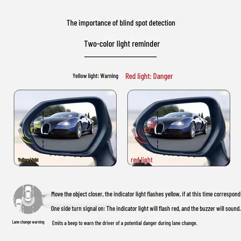 BSD Lane Change Assist and Blind Spot Monitoring System for All Models