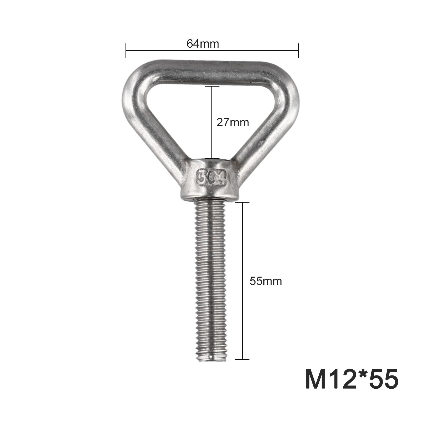 

Назва деталі Болт з несучою здатністю Нержавіюча сталь Трикутне підйомне кільце Гвинт M12*55