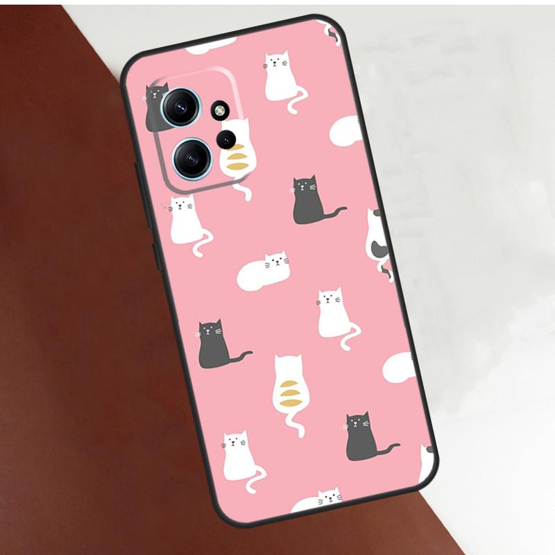 Funny Cat Collage Case For Xiaomi Redmi Note 14 13 9 10 11 12 15 Pro Plus Cover For Redmi 15 C 13C 12C 10C 14C