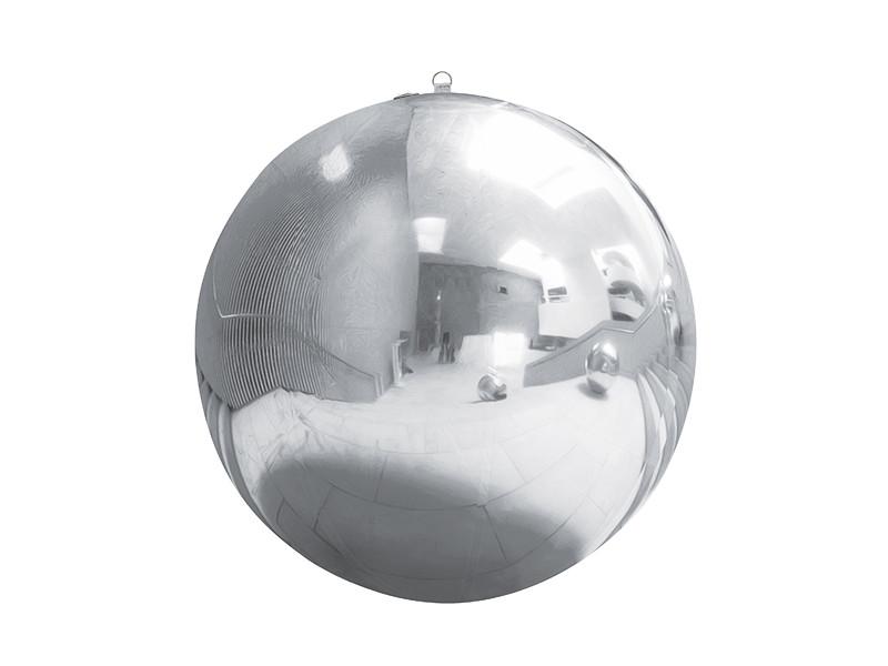 Opblaasbare Bal, Zilver Spiegelend, 120cm