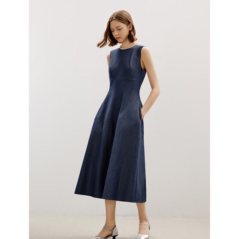 

LANCY Vintage Sleeveless A-line Midi Dress 2XL