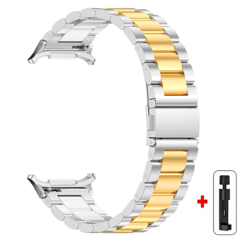 Milanese Stainless Steel Band for Samsung Galaxy Watch Ultra 47mm No Gaps Strap Metal Bracelet Replacement Watchband Accessories