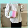 Chic 2023 Vintage Small Square Pu Shoulder Bag In Trendy Colors For Daily Use