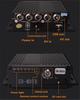 4CH Car Mobile DVR Security Video Recorder w/Cameras LCD Monitor Panoramic 360°